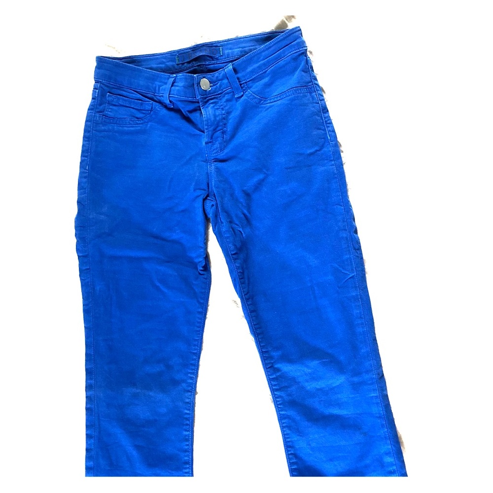 J Brand blue cotton skinny leg jeans